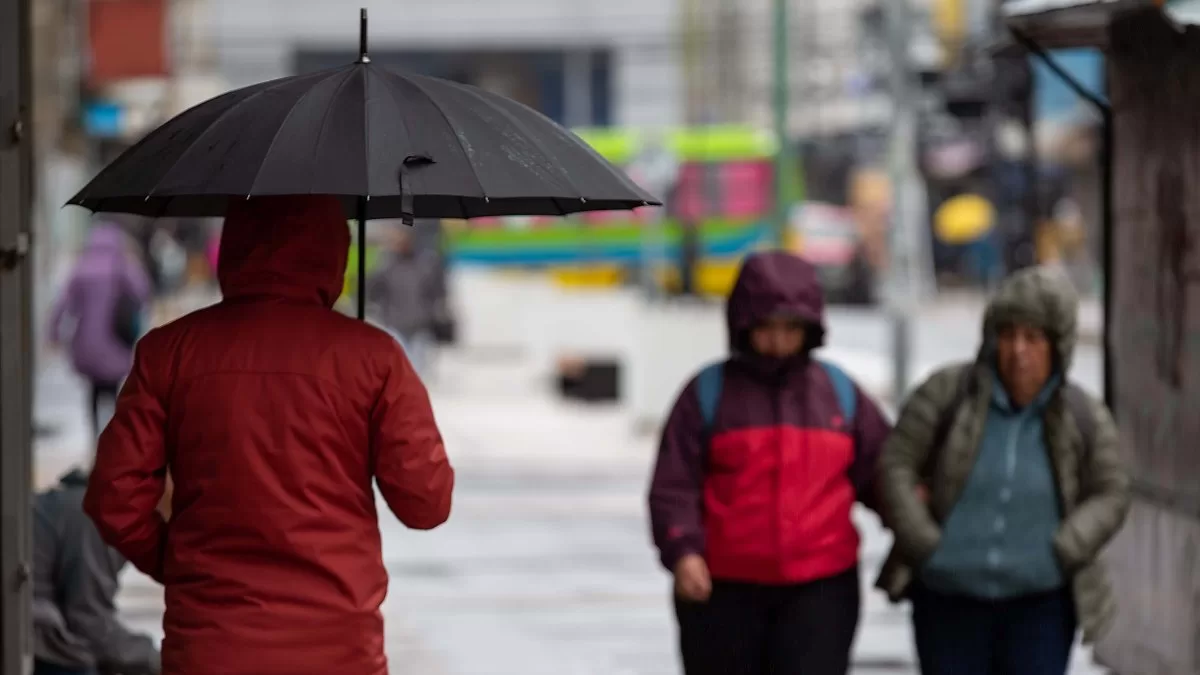 Lluvia En Santiago