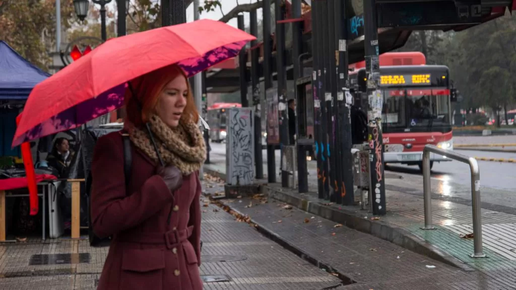 Lluvia En Santiago