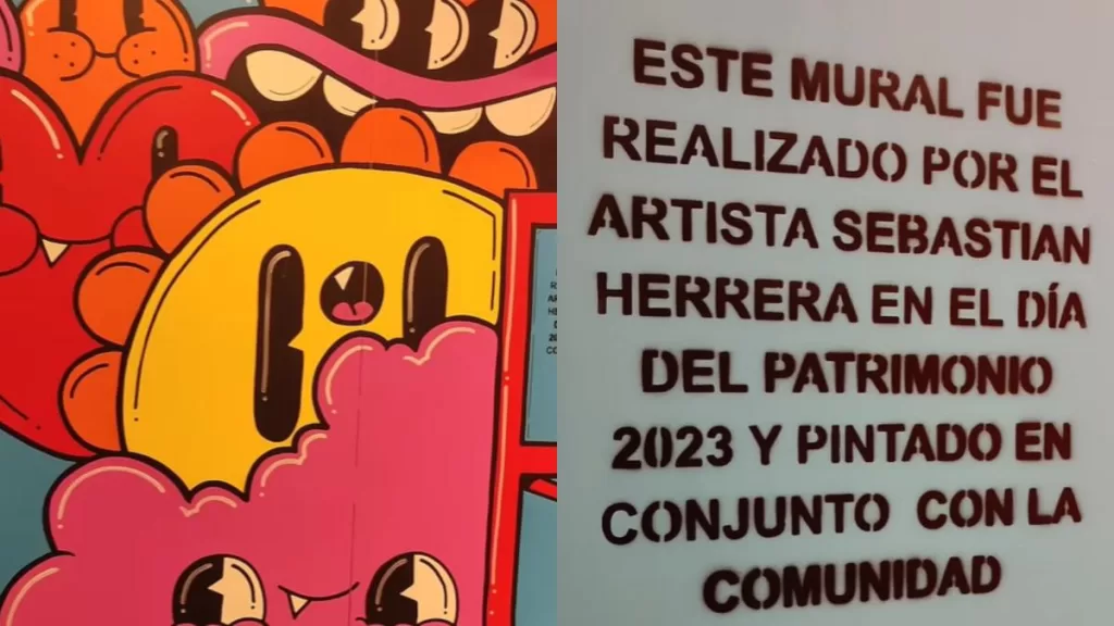 Metro De Santiago Mural