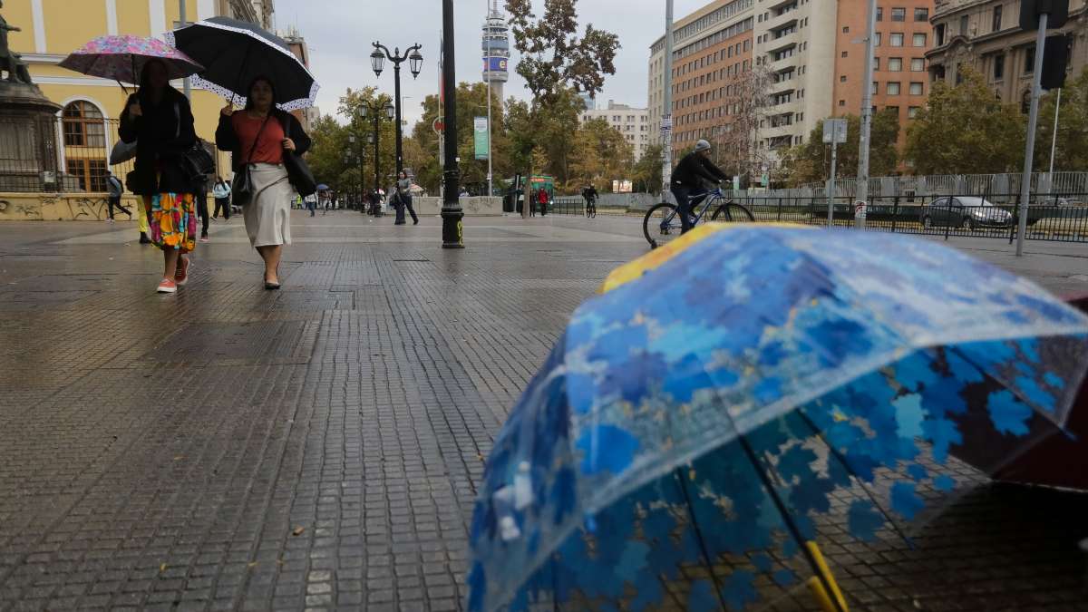 Lluvia En Santiago 