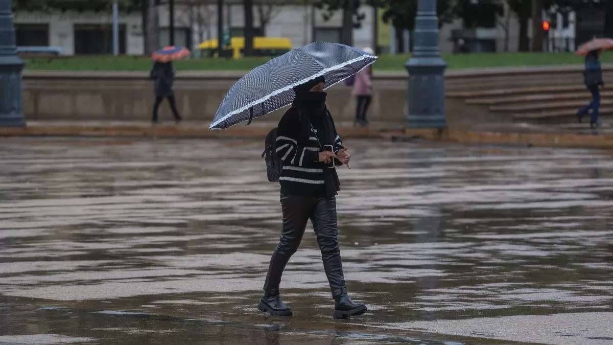 Lluvia En Santiago