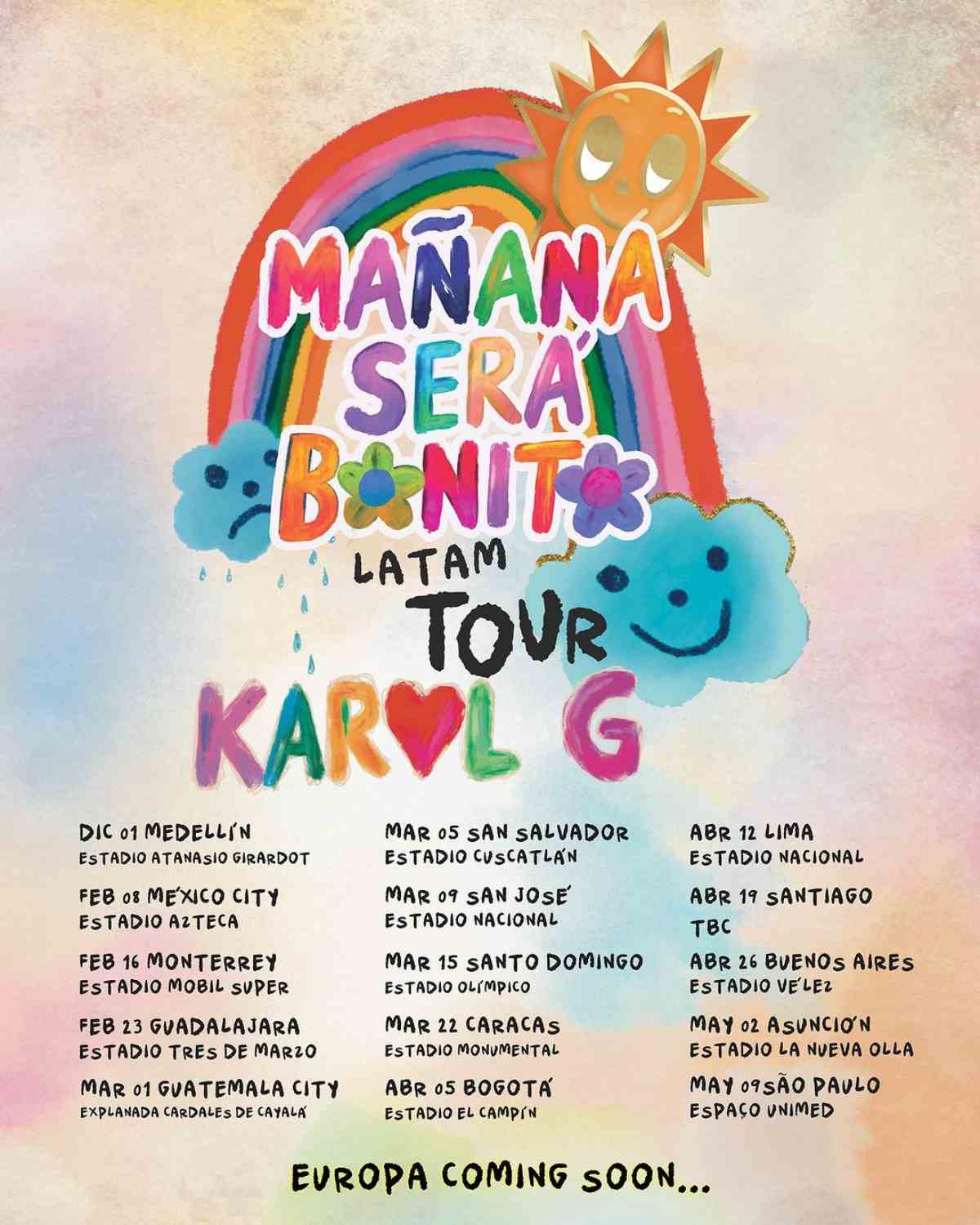 Este es el patrimonio de Karol G previo a su tour por Latinoamérica — LOS40  Chile