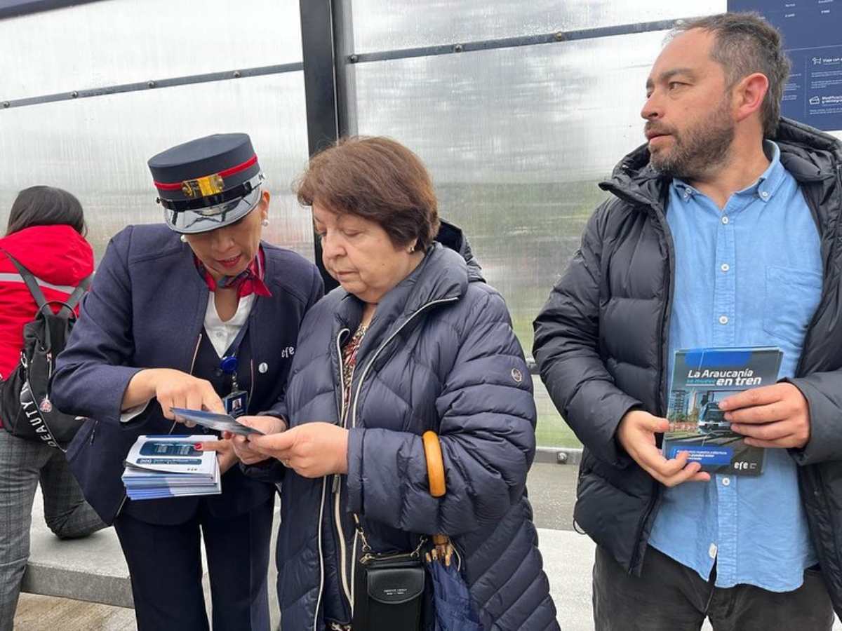 Tren Temuco Padre Las Casas 