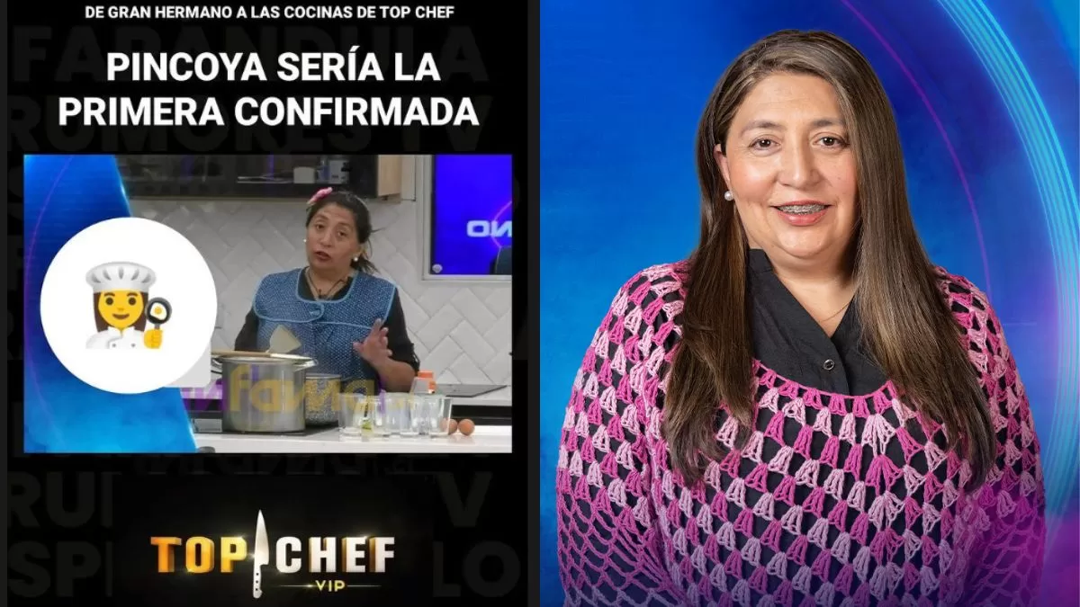 La Pincoya confirmada para Top Chef VIP