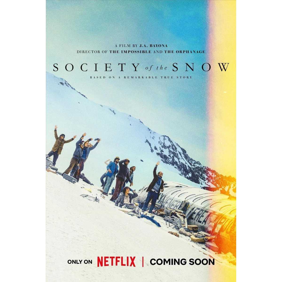La sociedad de la nieve rompió un récord de Netflix