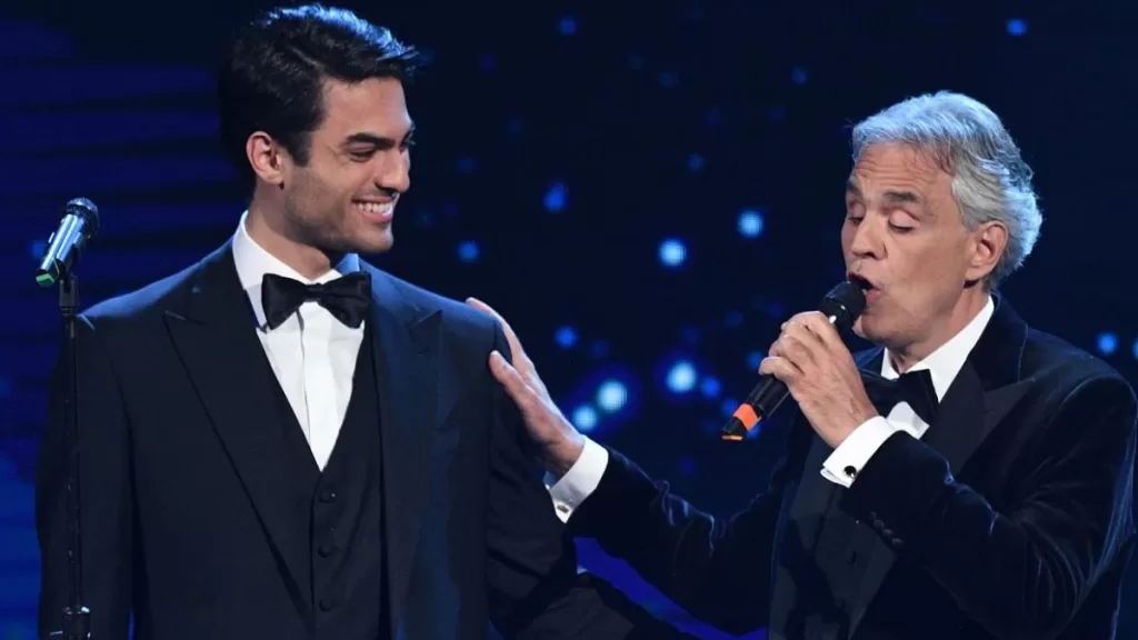 Andrea Bocelli Y Su Hijo Mateo