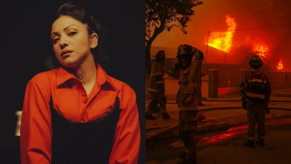 Mon Laferte Incendios