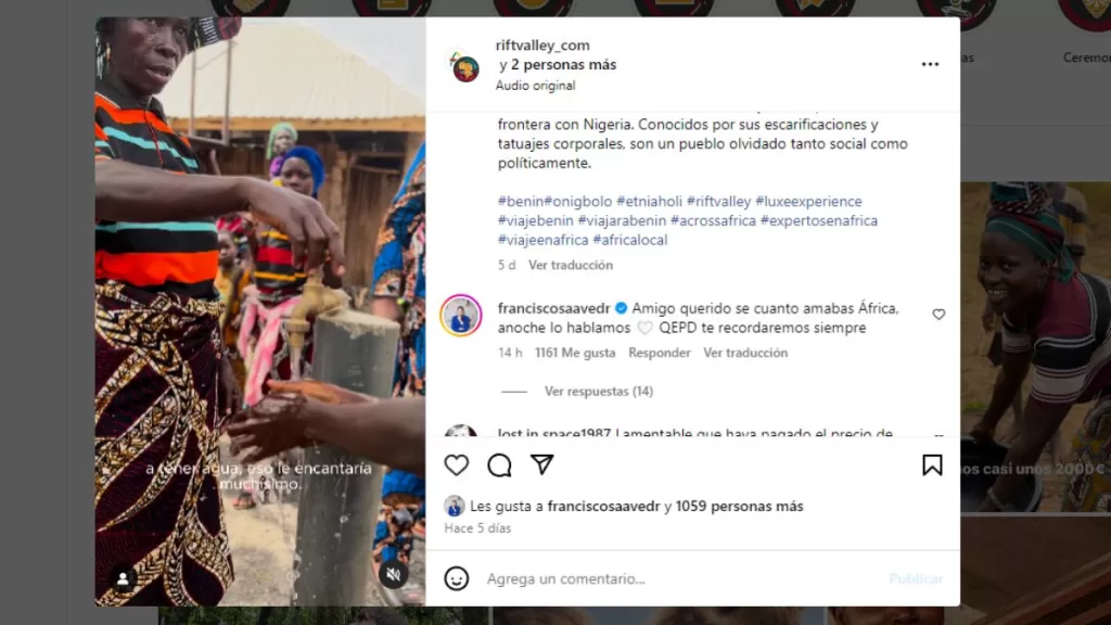 Comentario Pancho Saavedra A Amigo Español