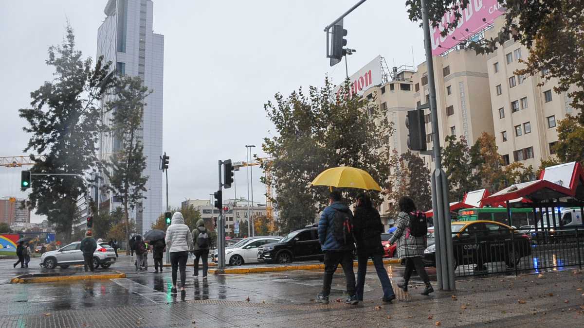 Lluvia En Santiago