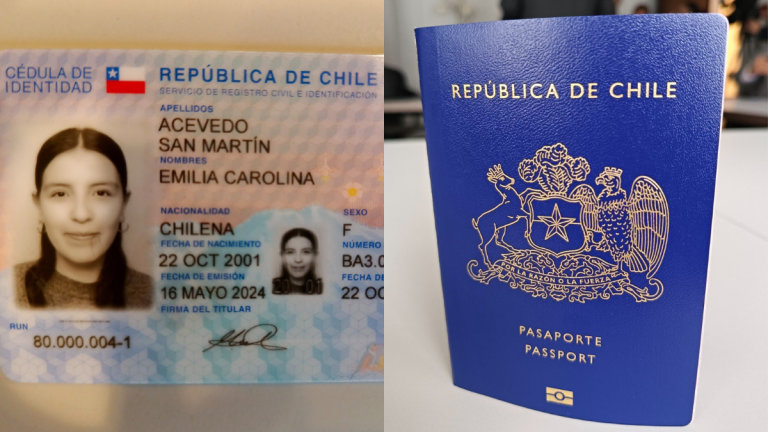 Carnet y pasaporte