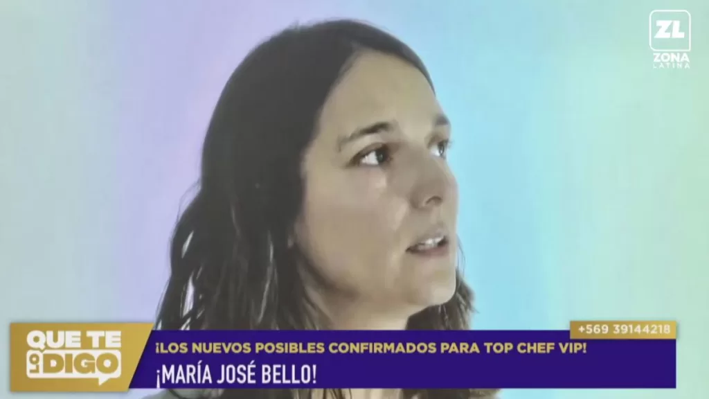 María José Bello  Que Te Lo Digo