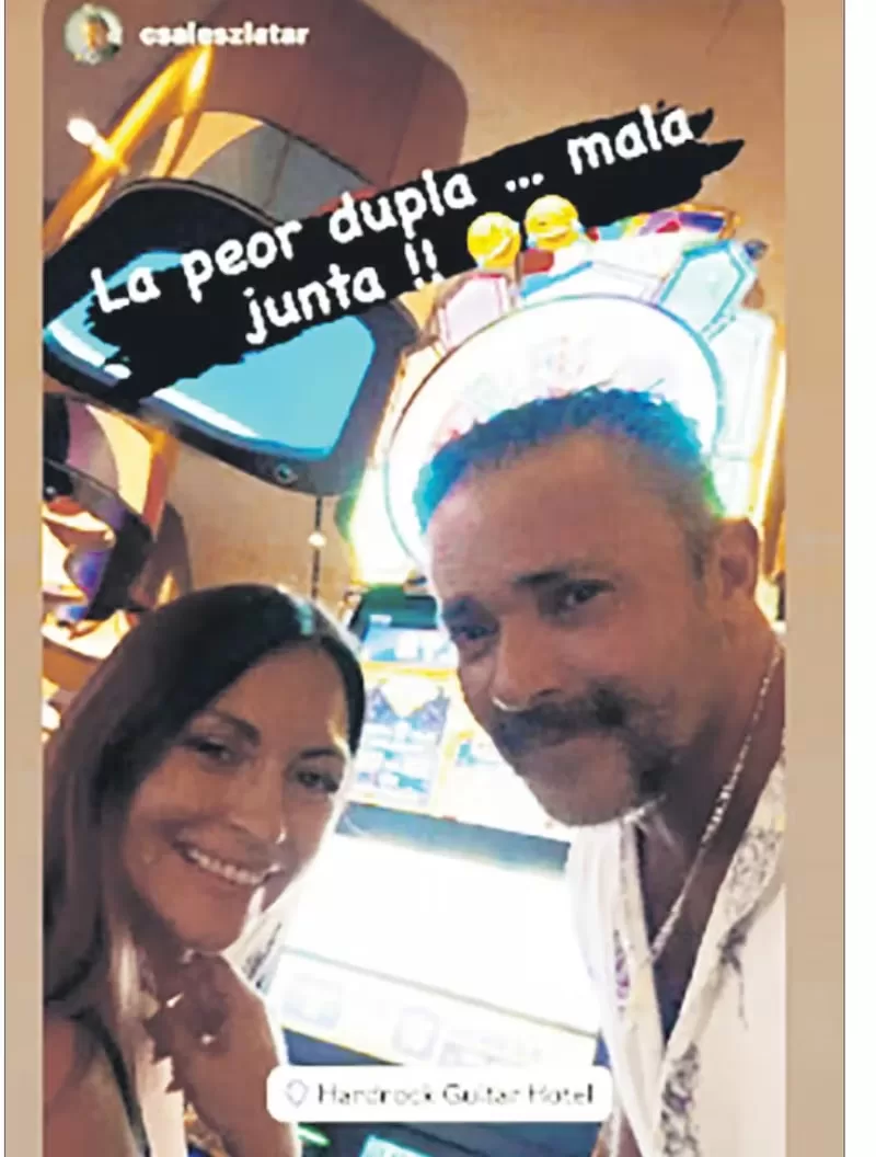 Paula Pavic Y Cristian Sales