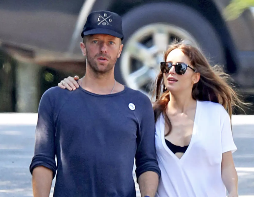 Dakota Johnson Y Chris Martin