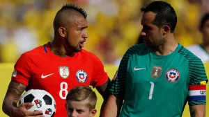 La Roja- Claudio Bravo- Arturo Vidal