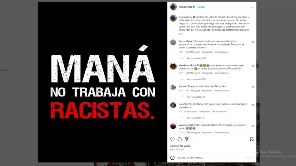 Maná Pantallazo IG