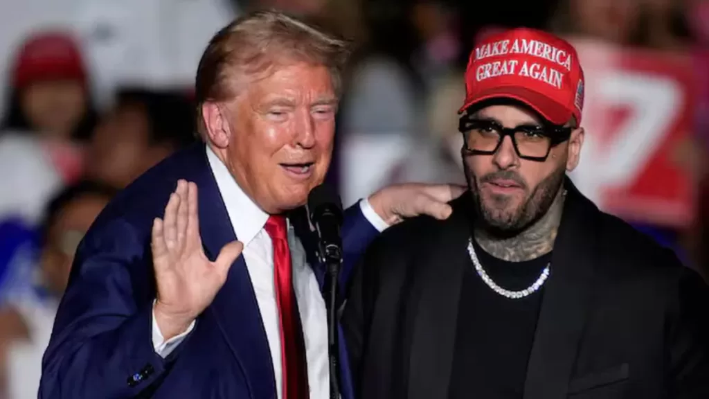 Nicky Jam Y Donald Trump