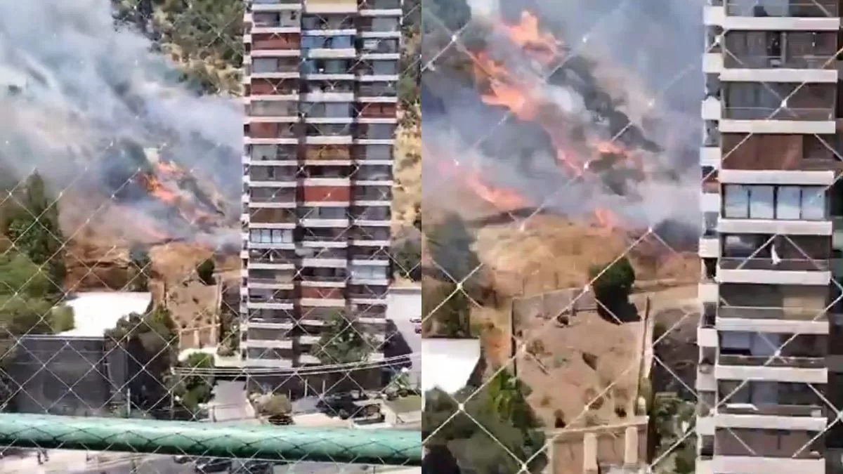 Incendio Cerro San Cristóbal (1)